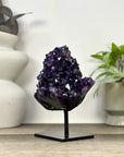 Natural Top Grade Amethyst Stalctite on Stand - MWS3370