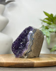 Natural Amethyst Self Standing Cathedral - CBP1294