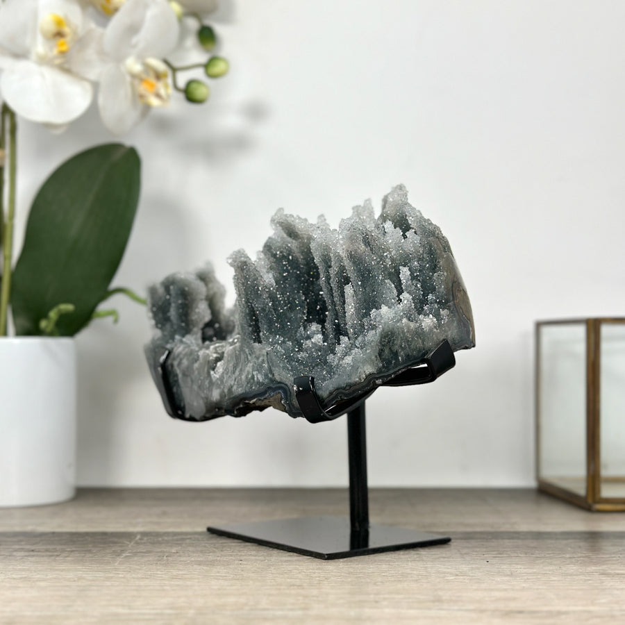 Natural Quartz Specimen full of Salactite Formations - MWS2900