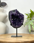 Uruguayan Amethyst Geode with Stalactite Formation - MWS3045
