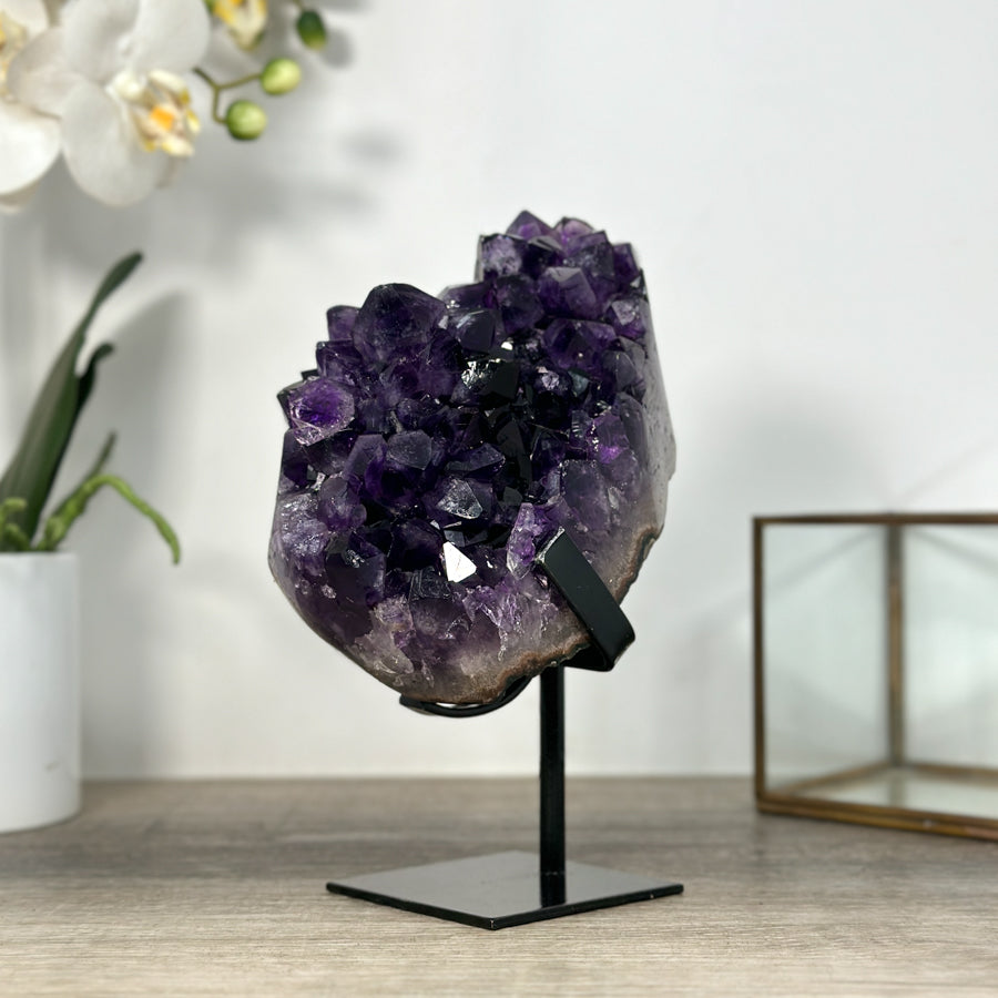 Natural Uruguayan Amethyst Crystal Cluster - MWS2478