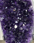 Natural A Grade Amethyst Cluster with Stand - MWS3394