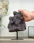 Natural Crystal Cluster with Stalactite Formations for Home Decor - MWS2640