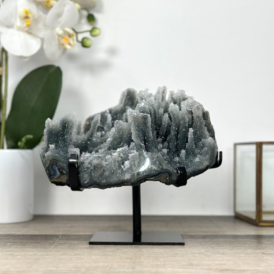 Natural Quartz Specimen full of Salactite Formations - MWS2900