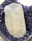 Huge Amethyst with Outstanding Natural Calcite Formation - CBP1413