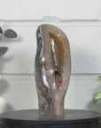 Natural Uruguayan Quartz Geode with Calcite formation Statement Piece - CBP1435