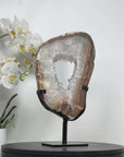 Stunning Large Crystal Portal with Colorful Banding - MWS2118