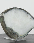 Natural Quarta & Green Jasper Slice Tray for Home Decor - SLC0018