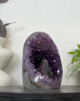 Amethyst & Agate Stone Arte Piece for Decor - CBP1390