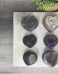 Mixed Minerals Hearts Set - MHLT0323