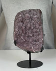 Stunning Pink Amethyst Cluster with Stand - MWS0197