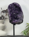 Top Grade Amethyst Specimen on Metal Stand - MWS3224