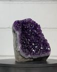 Amethyst Cathedral with Polished Edges– Deep Purple Crystal Geode from Uruguay - CBP1205