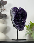 Premium Quality Uruguayan Amethyst Geode on Stand - MWS3056