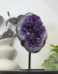 Unique Natural Uruguayan Amethyst Geode Statemen Piece - MWS3167