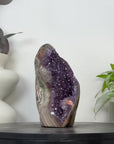 Unique Natural Amethyst Geode with Collection Grade Calcite Specimen - CBP1391
