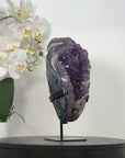 Natural Uruguayan Amethyst Geode on Stand - MWS2980