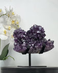 Beautiful Natural Amethyst Stalactite Formation with Large Crystals - MWS2081
