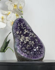Large Natural Amethyst Geode with Calacite Inclusions - CBP1141