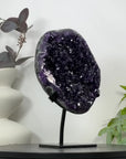 Top Quality Natural Deep Purple Amethyst Geode - MWS3179