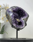 Uruguayan Amethyst Geode with Deep Purple Crystals - MWS2834