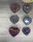 Mixed Minerals Hearts Set - MHLT0331