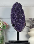Natural 19 in Tall Amethyst Crystal Specimen Statement Piece - MWS3406