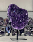 Amethyst Crystal Cluster with Deep Purple Points - Perfect for Home Decor Display - MWS2693