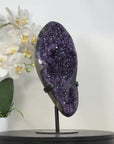Natural Large Amethyst Cluster on Stand - MWS2987