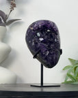 Natural Uruguayan Amethyst Specimen on Stand - MWS3268
