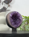 Large Amethyst & Agate Sphere Geode from Uruguay - SPH0164