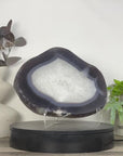 Large Natural Blue Banded Agate Slice - SLC0022