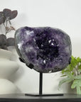 Top Quality Natural amethyst Geode on Stand - MWS3071