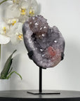 Amethyst Crystal Cluster with Pink Highlights Crystals - MWS2608