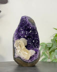 Top Quality Amethyst Cathedral with Calcite Crystal Formation - CBP1290