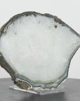 Natural Quarta & Green Jasper Slice Tray for Home Decor - SLC0019
