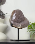 Natural Pink Sugar Amethyst Crystal Specimen - MWS3378