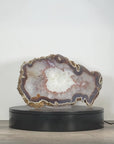 Natural Uruguayan Quartz Stone Slice - SLC0010