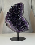 Top Grade Amethyst Stone with Big Crystals, on Stand - MWS0214