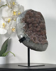 Natural Sugar Druzy Crystal from Uruguay - Display Piece for Peaceful Home Decor - MWS2533