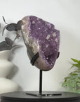 Natural Spirit Amethyst Cluster with Calcite Formations - MWS3137