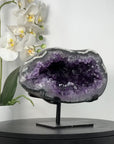 Natural Uruguayana Amethyst Geode on Stand - MWS2562