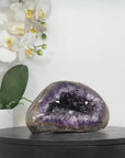 Uruguayan Amethyst Stone Geode with Quartz Shell - STGE0026
