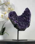 A grade Natural Uruguayan Amethyst Stone for Home Decor - MWS2343