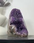 Amethyst Crystal Cluster with Orange Tone Jasper Matrix - CBP1162