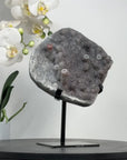 Rare Quartz Druzy & Jasper Stalactite Formation - MWS2842
