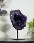 Uruguayan Amethyst Geode with Stalactite Formation - MWS3045