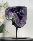Large Natural Amethyst Geode from Uruguay - Stand Included - MWS2641