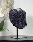 Uruguayan Amethyst Stone with Calcite Inclusion - MWS2550