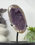 Stunning Large Natural Amethyst on Stand - MWS3325